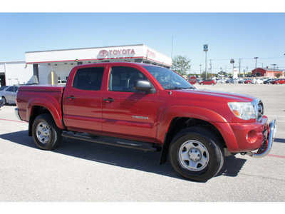 toyota tacoma 2006 red v6 d cab 4x4 gasoline 6 cylinders 4 wheel drive automatic 76543