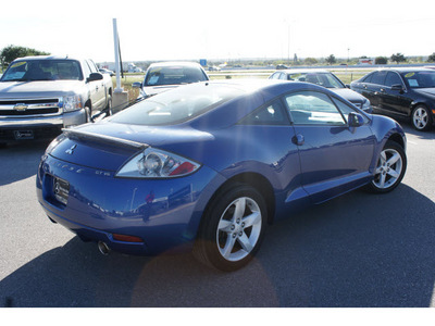 mitsubishi eclipse 2006 blue hatchback gt gasoline 6 cylinders front wheel drive automatic 78626