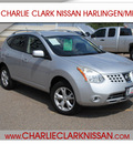 nissan rogue 2008 silver suv sl gasoline 4 cylinders front wheel drive automatic 78552