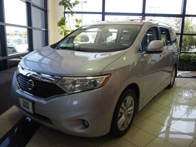 nissan quest 2012 silver van 3 5 le gasoline 6 cylinders front wheel drive automatic with overdrive 76011