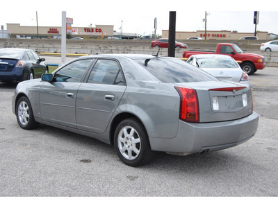 cadillac cts 2006 silver sedan gasoline 6 cylinders rear wheel drive shiftable automatic 77037