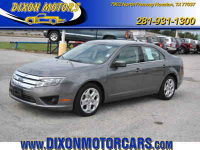 ford fusion 2010 dk  gray sedan se gasoline 4 cylinders front wheel drive shiftable automatic 77037