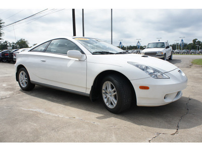 toyota celica 2000 white coupe gt s gasoline 4 cylinders front wheel drive automatic 77531