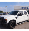 ford f 250 super duty 2009 white xl gasoline 8 cylinders 2 wheel drive automatic 77074
