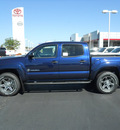 toyota tacoma 2013 blue prerunner v6 gasoline 6 cylinders 2 wheel drive automatic 75604