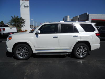 toyota 4runner 2012 white suv limited gasoline 6 cylinders 2 wheel drive automatic 75604