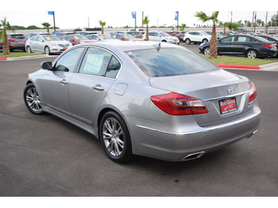 hyundai genesis 2012 gray sedan gasoline 6 cylinders rear wheel drive automatic 78550