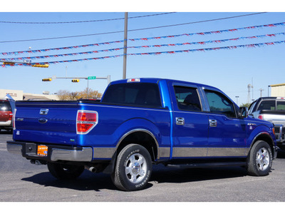 ford f 150 2010 blue xlt flex fuel 8 cylinders 2 wheel drive automatic 79045