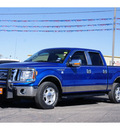 ford f 150 2010 blue xlt flex fuel 8 cylinders 2 wheel drive automatic 79045