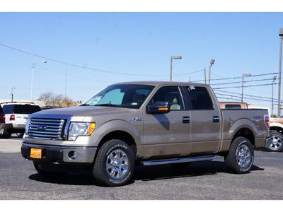 ford f 150 2012 beige xlt flex fuel 8 cylinders 4 wheel drive automatic 79045