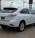 lexus rx 350 2011 white suv gasoline 6 cylinders front wheel drive shiftable automatic 77074