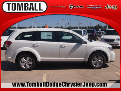 dodge journey 2013 white suv avp gasoline 4 cylinders front wheel drive automatic 77375