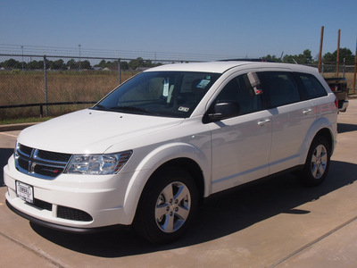 dodge journey 2013 white suv avp gasoline 4 cylinders front wheel drive automatic 77375