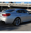 bmw 6 series 2013 silver sedan 650i gran coupe gasoline 8 cylinders rear wheel drive automatic 77002