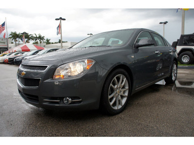 chevrolet malibu 2008 gray sedan ltz 6 cylinders automatic 33157