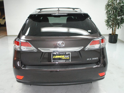 lexus rx 350 2013 dk  brown suv gasoline 6 cylinders front wheel drive shiftable automatic 91731