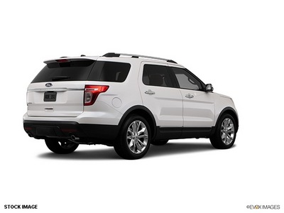 ford explorer 2012 white suv limited gasoline 6 cylinders 2 wheel drive ...