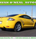 mitsubishi eclipse 2009 yellow coupe gs 4 cylinders automatic 79110
