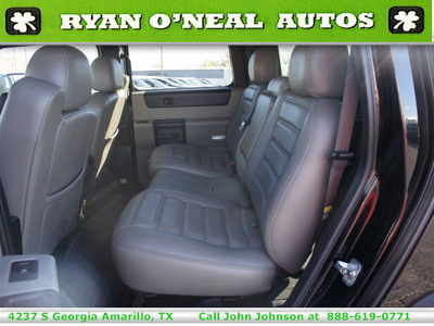 hummer h2 2007 black suv 8 cylinders automatic 79110