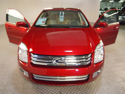 ford fusion 2007 maroon sedan v6 sel gasoline 6 cylinders front wheel drive automatic 75219