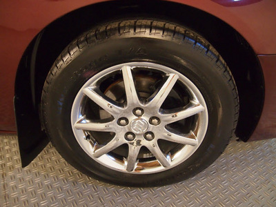 buick lucerne 2006 dk  red sedan cxl v6 gasoline 6 cylinders front wheel drive automatic 75219
