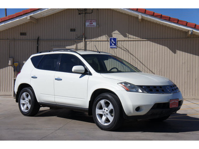 nissan murano 2005 off white suv s 6 cylinders automatic 79110