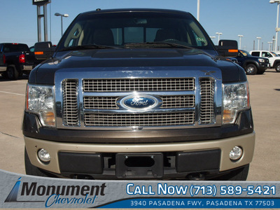 ford f 150 2009 gray lariat flex fuel 8 cylinders 4 wheel drive 6 speed automatic 77503