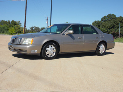 cadillac deville 2003 beige sedan gasoline 8 cylinders dohc front wheel drive automatic 76502