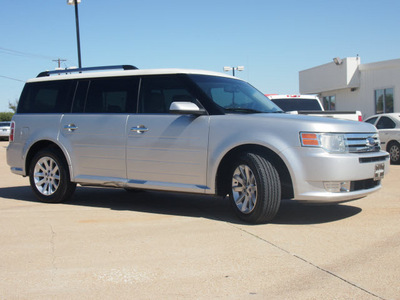 ford flex 2009 silver suv sel gasoline 6 cylinders front wheel drive automatic 76502