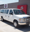 ford e series wagon 2012 white van e 350 super duty ext xl flex fuel 8 cylinders rear wheel drive automatic with overdrive 76108
