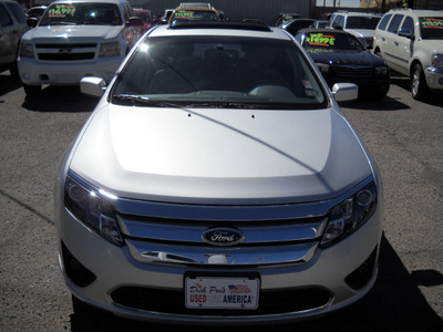 ford fusion 2011 silver sedan se gasoline 4 cylinders front wheel drive automatic 79925