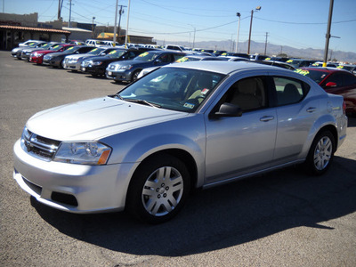 dodge avenger 2011 silver sedan 4 cylinders automatic 79925