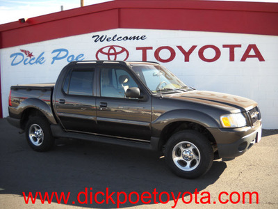 ford explorer sport trac 2005 brown suv flex fuel 6 cylinders 4 wheel drive automatic 79925