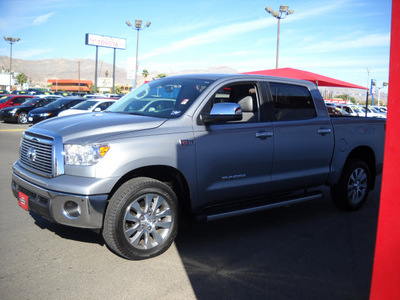 toyota tundra 2011 silver limited flex fuel 8 cylinders 4 wheel drive automatic 79925