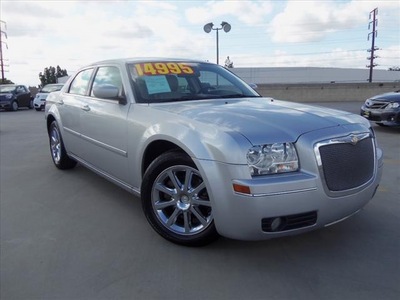 chrysler 300 2007 silver sedan touring gasoline 6 cylinders rear wheel drive automatic 90241