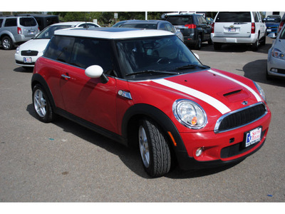 mini cooper 2009 red hatchback s gasoline 4 cylinders front wheel drive automatic 78502