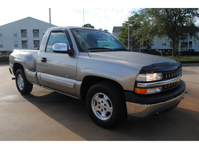 chevrolet 1500 1999 gray pickup truck ls gasoline v8 rear wheel drive automatic with overdrive 77539