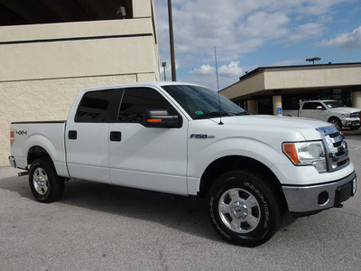 ford f 150 2010 white xlt flex fuel 8 cylinders 4 wheel drive automatic 76011