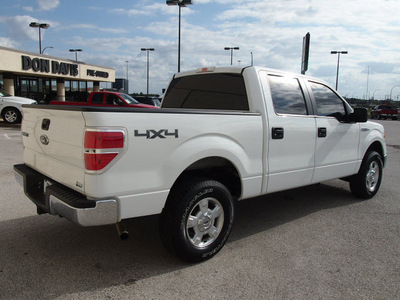 ford f 150 2010 white xlt flex fuel 8 cylinders 4 wheel drive automatic 76011