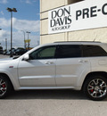 jeep grand cherokee 2012 silver suv srt8 gasoline 8 cylinders 4 wheel drive automatic 76011