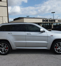 jeep grand cherokee 2012 silver suv srt8 gasoline 8 cylinders 4 wheel drive automatic 76011