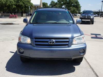 toyota highlander 2007 gray suv gasoline 4 cylinders front wheel drive automatic with overdrive 76087