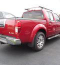 nissan frontier 2012 dk  red sl gasoline 6 cylinders 4 wheel drive automatic with overdrive 45840