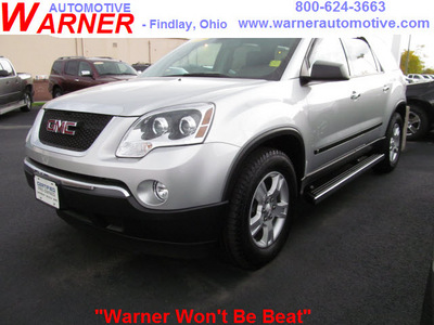 gmc acadia 2009 silver suv sle 1 gasoline 6 cylinders front wheel drive automatic 45840