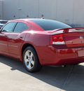 dodge charger 2010 dk  red sedan r t gasoline 8 cylinders rear wheel drive shiftable automatic 77099
