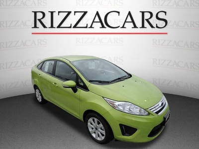 ford fiesta 2013 lt  green sedan se gasoline 4 cylinders front wheel drive automatic with overdrive 60546