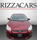 ford focus 2013 red sedan se flex fuel 4 cylinders front wheel drive automatic with overdrive 60546