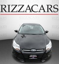 ford focus 2013 black sedan se flex fuel 4 cylinders front wheel drive automatic with overdrive 60546