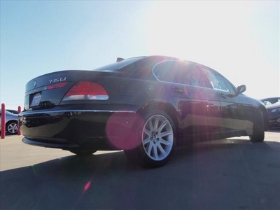 bmw 745li 2005 black sedan 745li 8 cylinders automatic 90241