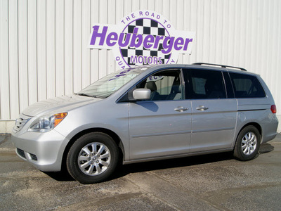 honda odyssey 2008 silver pearl van ex l gasoline 6 cylinders front wheel drive automatic 80905